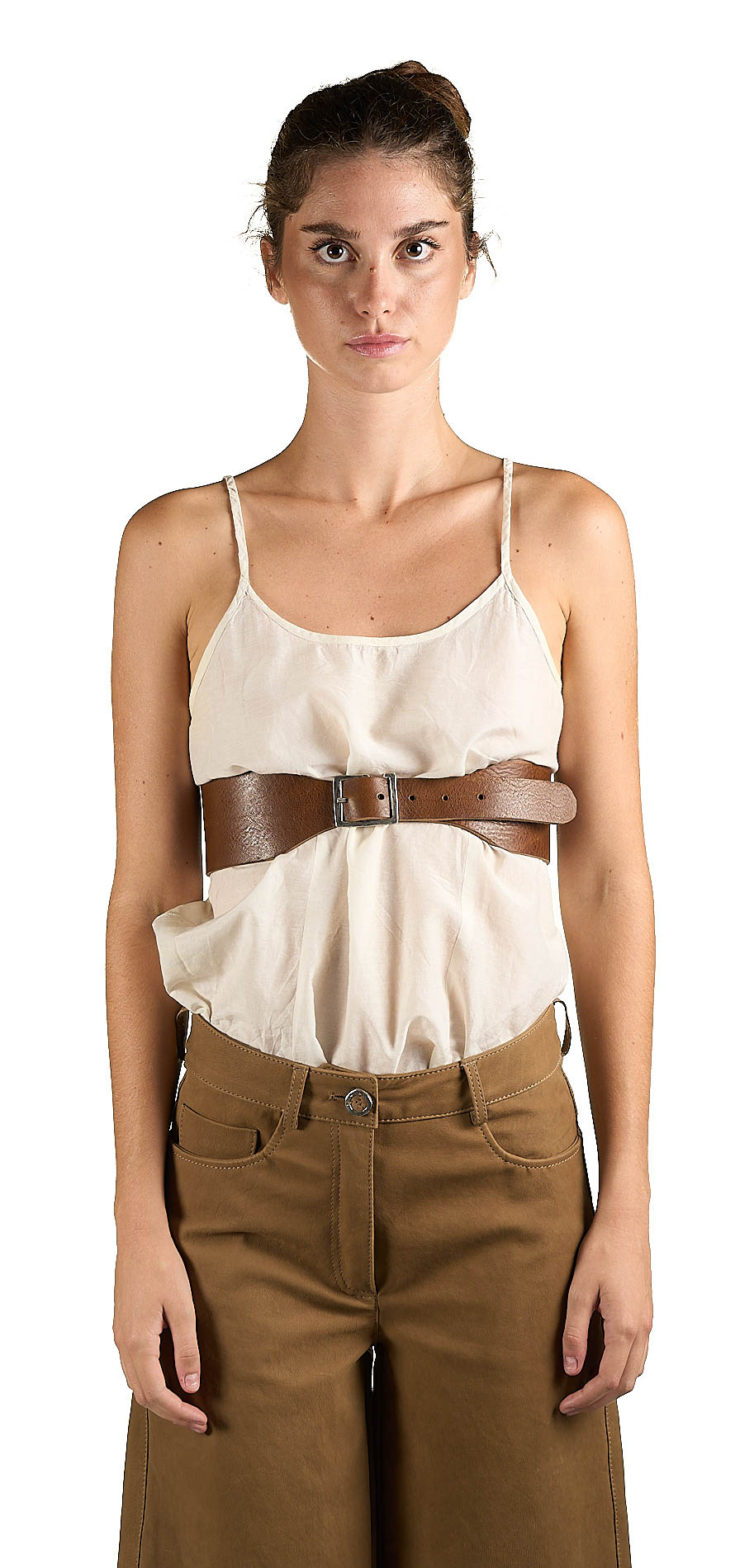 daniele basta leather and silver bags - WEARING